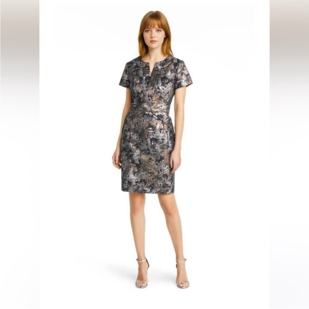 Elegant Metallic Dress